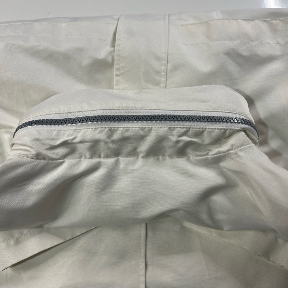 Weatherproof Jacket Coat Women’s Large White Zip Snaps Lightweight Spring Casual - Picture 14 of 16